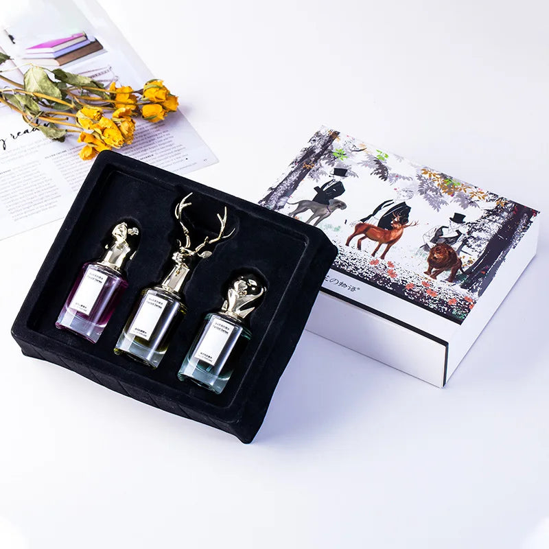 New Brand Perfume Woman Man Lasting Cologne Scent Fresh Natural Parfum For Women Charming Female Perfumes Hombres Gift Box