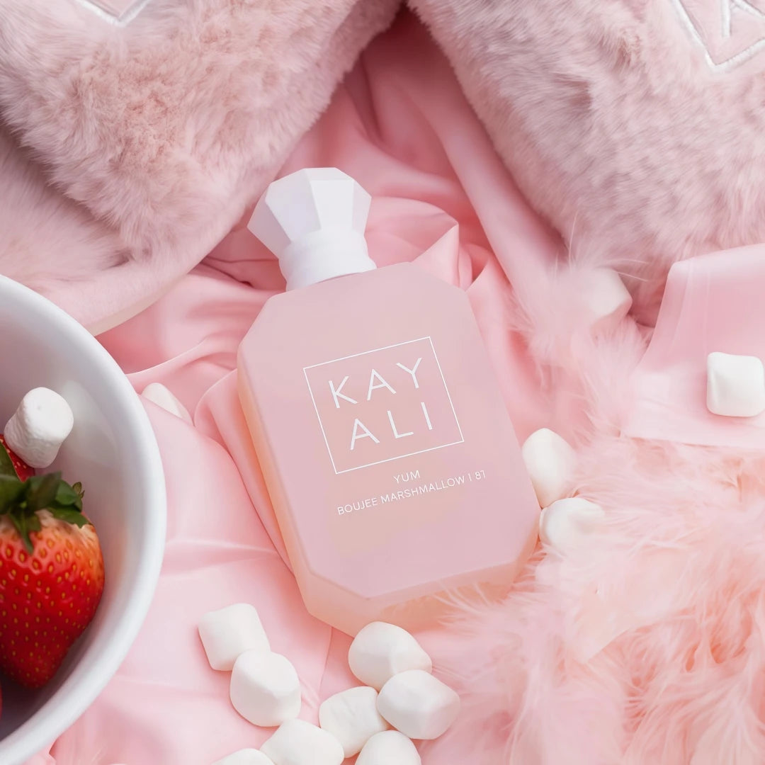 KayAli Yum Boujee Marshmallow 81 Eau De Parfum for Women Soft Pink Bottle Sweet Scent Women's Fragrance