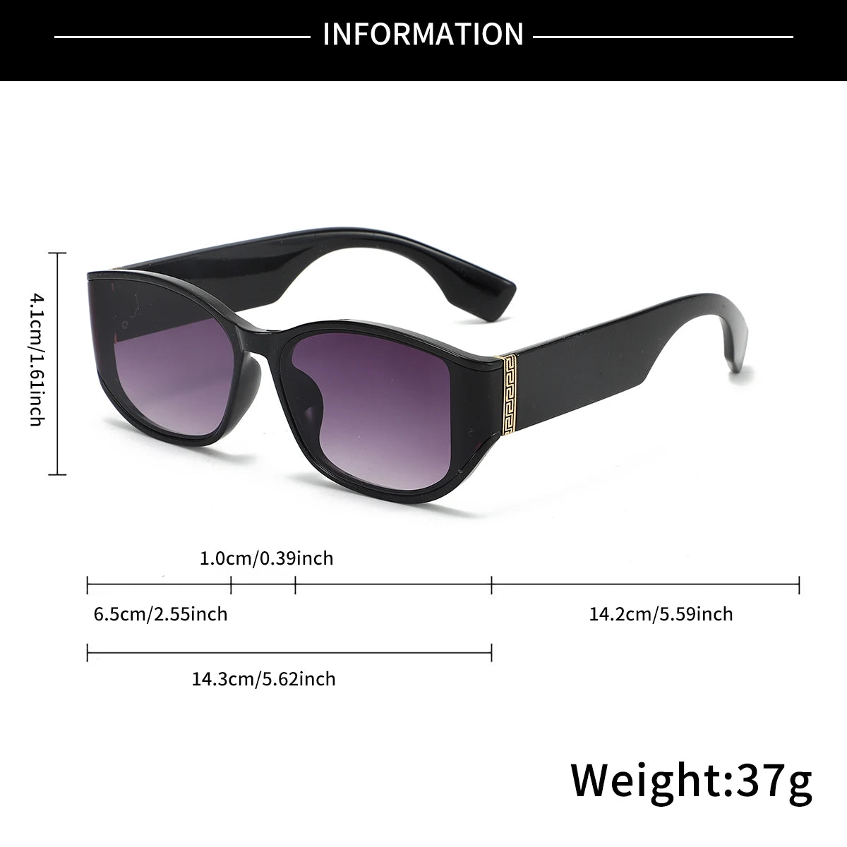 European and American retro style Y2K unisex fashionable sunglasses for summer sun shading, sun protection, UV protection, light