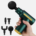 Portable Handheld Fascia Gun USB Charging Tapping Massager for Body Back Neck Leg 6 Levels of Intensity