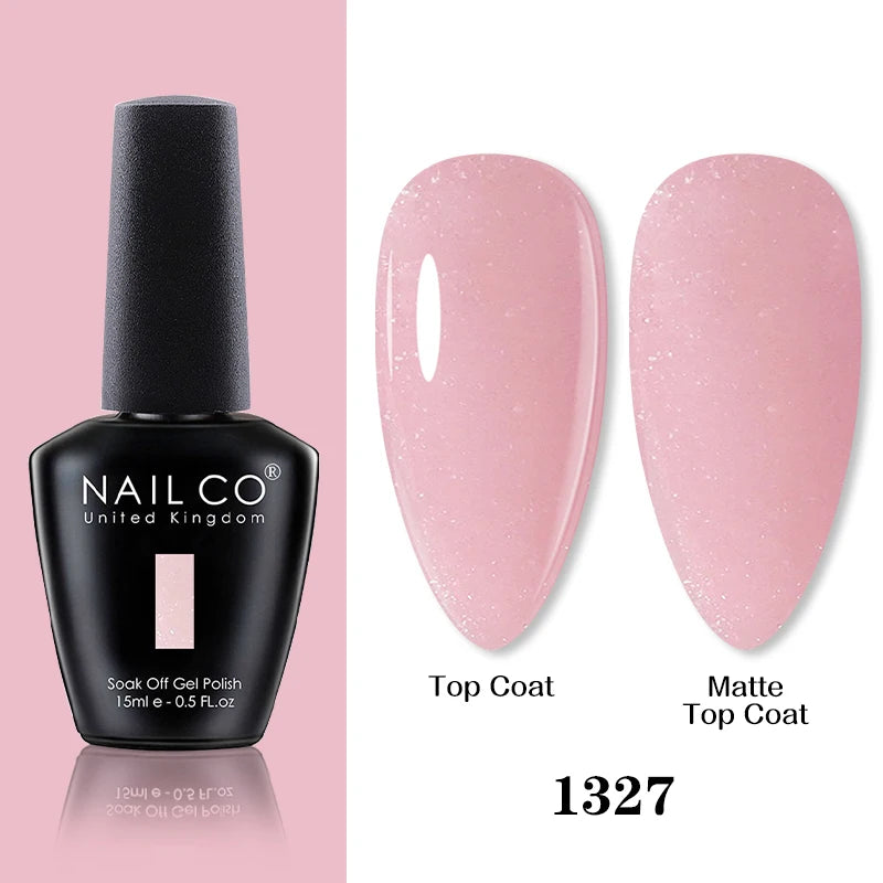 NAILCO 15ml Brown Nails Art Red Color Gel Nail Polish Semi-permanent UV Gel Polish Coffee Manicure Chocolate Hybrid Nail Varnish