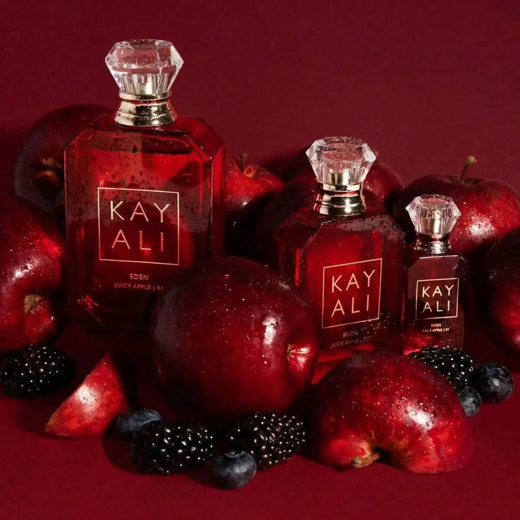 KAYALI Eden Juicy Apple | 01 Eau De Parfum - 100 Ml Travel Spray, Sweet & Fresh Apple Perfume For Women, Fruity & Playful Scent,