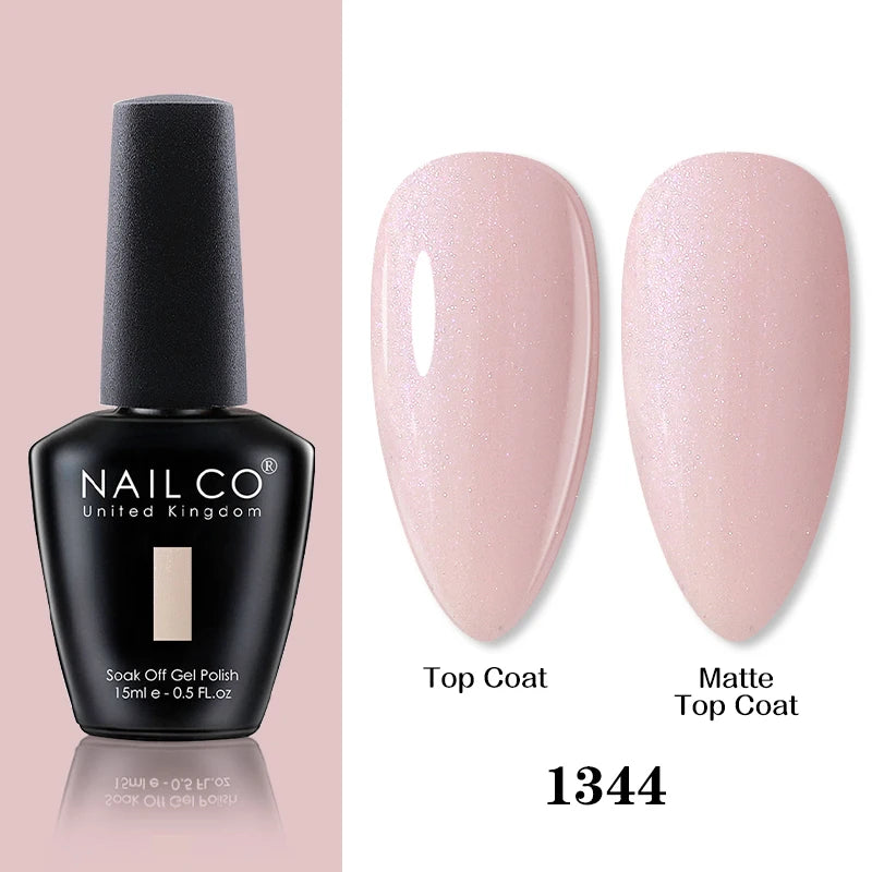 NAILCO 15ml Brown Nails Art Red Color Gel Nail Polish Semi-permanent UV Gel Polish Coffee Manicure Chocolate Hybrid Nail Varnish