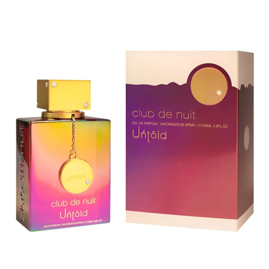 1Armaf Club De Nuit Untold Men's eau de toilette spray – Warm Amber Woody Long Lasting Cologne, Luxury Masculine Fragrance Gift