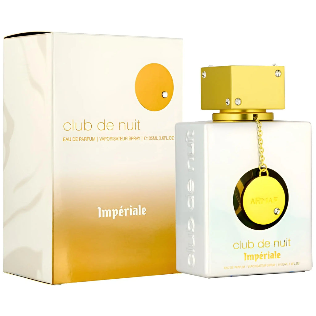 Armaf Club de Nuit Imperiale for Women Eau de Parfum Spray, 3.6 Ounce Litchi, Bergamot, and Nutmeg Turkish Rose, Peony Musk