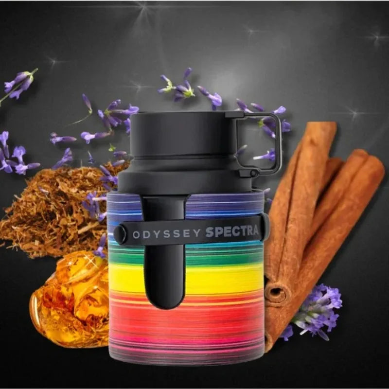 Armaf Odyssey Spectra Eau de Parfum Spray 3.4 Oz Original Arab Perfumes 100 ML Luxury Lasting Oriental Spicy Pheromones Perfume