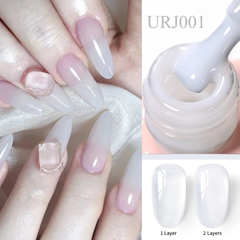UR SUGAR 15ml Champagne Gold Sliver Reflective Glitter Gel Nail Polish Varnish Semi Permanent Soak Off UV Gel For Manicure Art