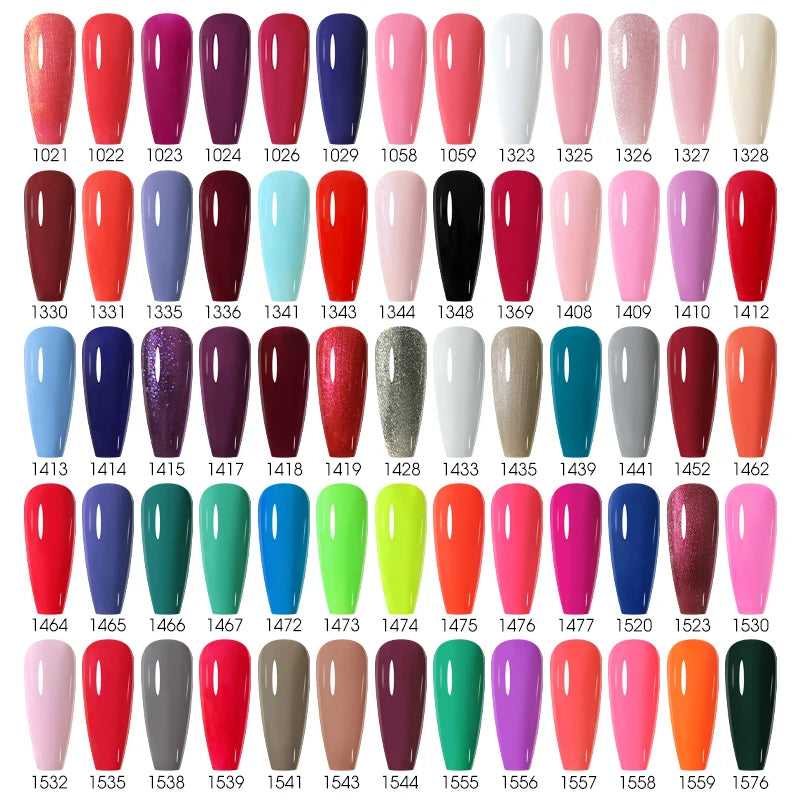 NAILCO 15ml Brown Nails Art Red Color Gel Nail Polish Semi-permanent UV Gel Polish Coffee Manicure Chocolate Hybrid Nail Varnish