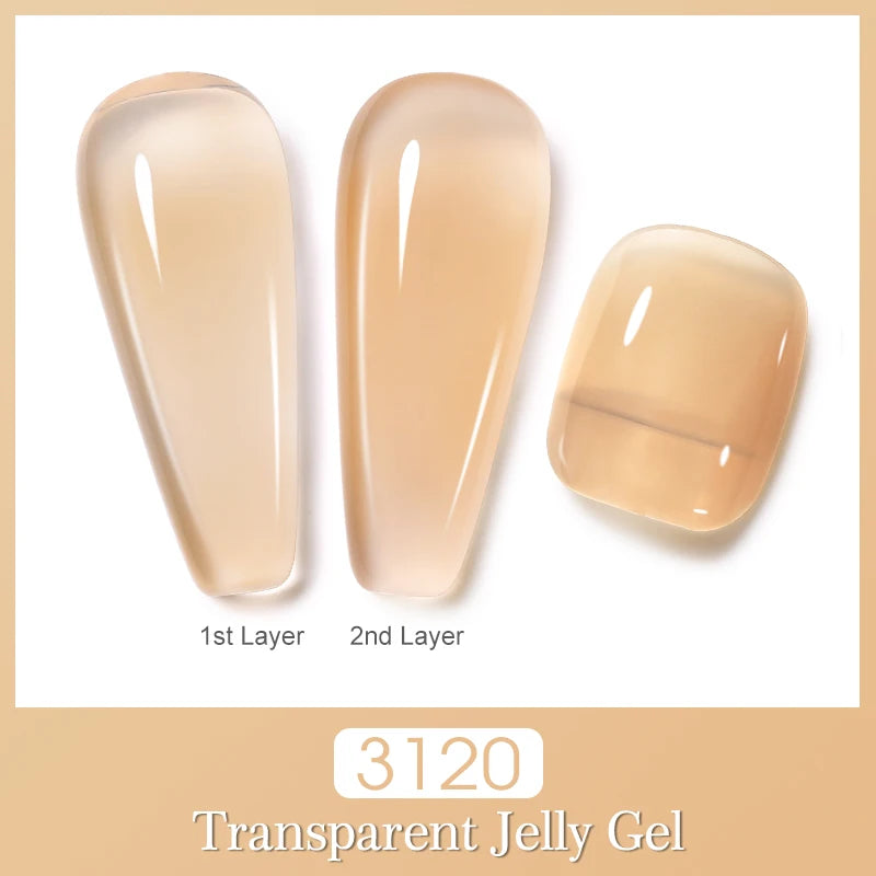 Clou Beaute 15ml Red Color Gel Polish Vernis Semi Permanent UV Varnish Gel Nail Polish Hema TPO Free Nails Art Manicure TOP BASE