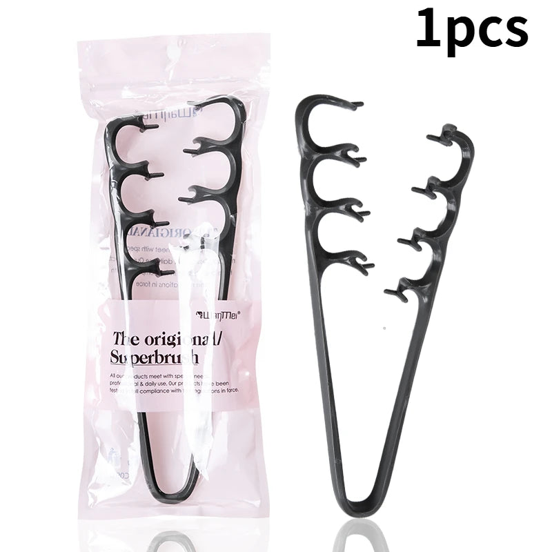 Volumizing Detangling Hair Comb for Men Wide Tooth Styling Tool for Curly Wavy All Hair Types Fluffy Texture Salon Styling Brush