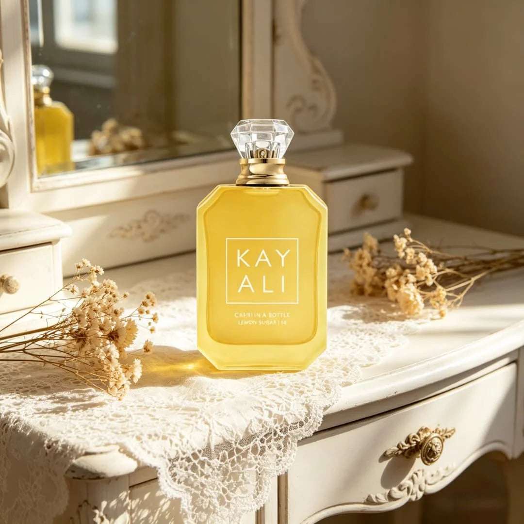 Kayali Capri Lemon Sugar No. 14 Neutral perfume, lemon sea salt amber, refreshing citrus tone, full of summer holiday atmosphere