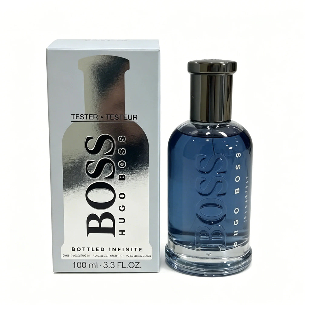 Hugo Boss Bottled Infinite Eau de Parfum – Woody Men's Cologne – With Notes of Apple, Patchouli, Lavender & Sandalwood – Long