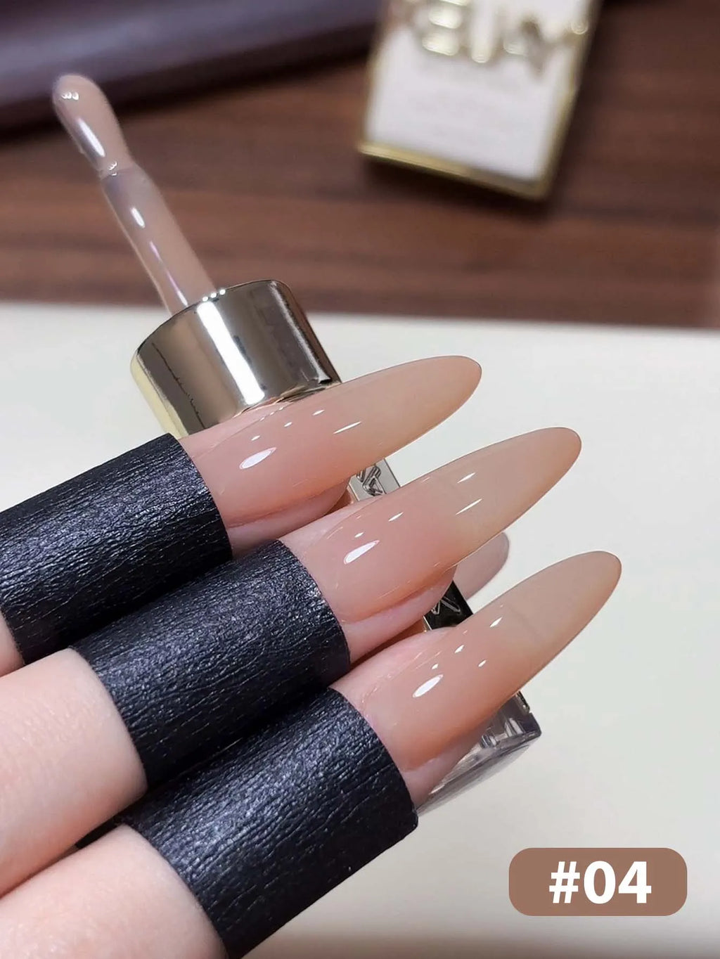 15ML Naked Nail Gel Polish Nails Gel Polish, Semi Permanent Varnish Nail Glue Soak Off UV LED Nail Polish Manicure Nail Supplies