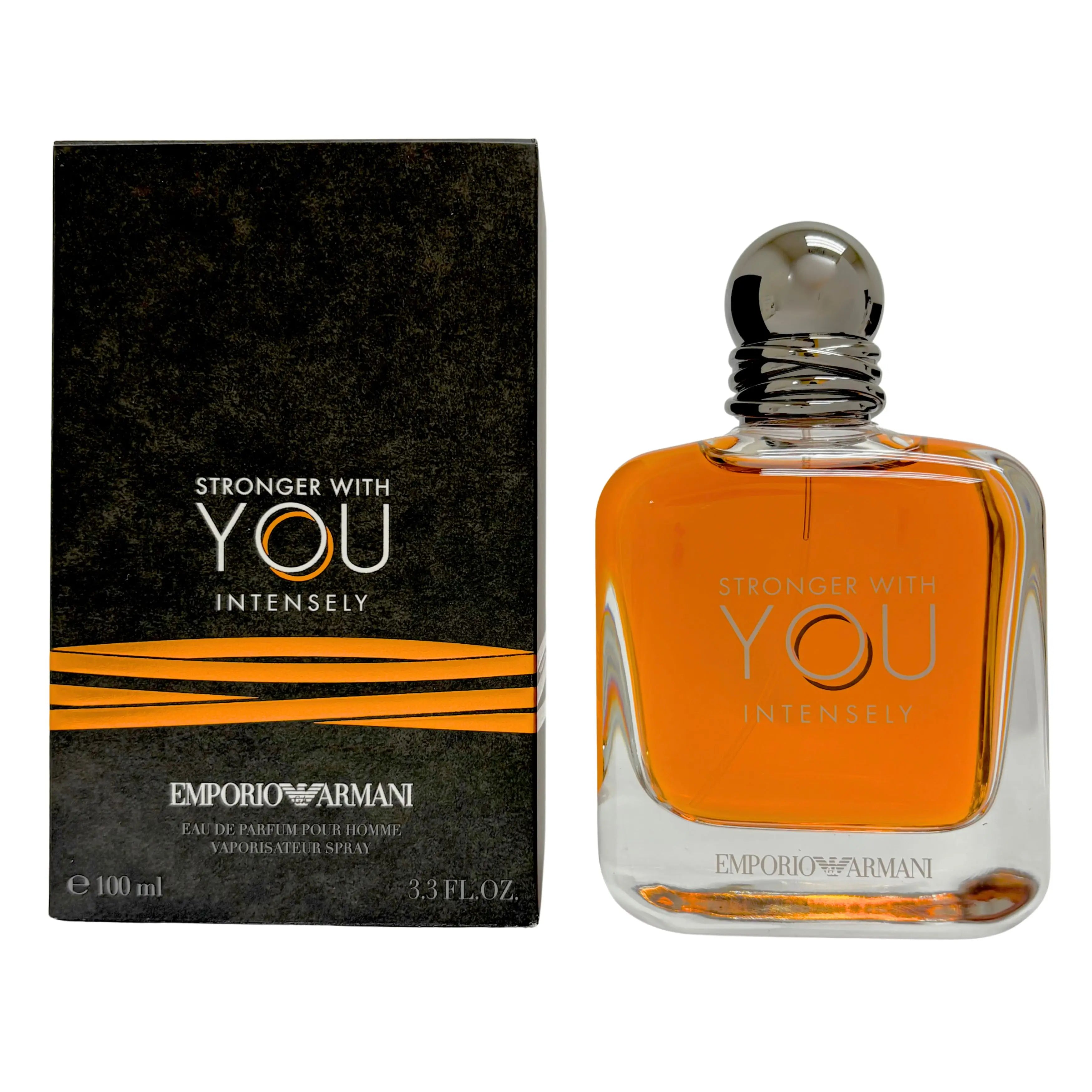 Emporio Armani Stronger With You Intensely Eau De Parfum for Men 3.3 oz / 100 ml