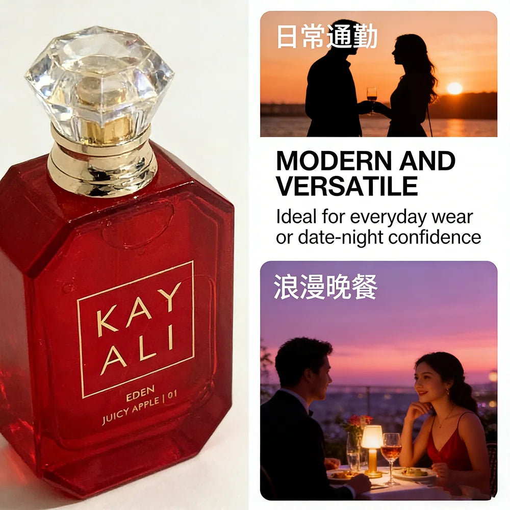 KAYALI EDEN JUICY APPLE 01 Eau de Parfum Spray 100ml / 3.4 fl oz Fresh Fruity Fragrance