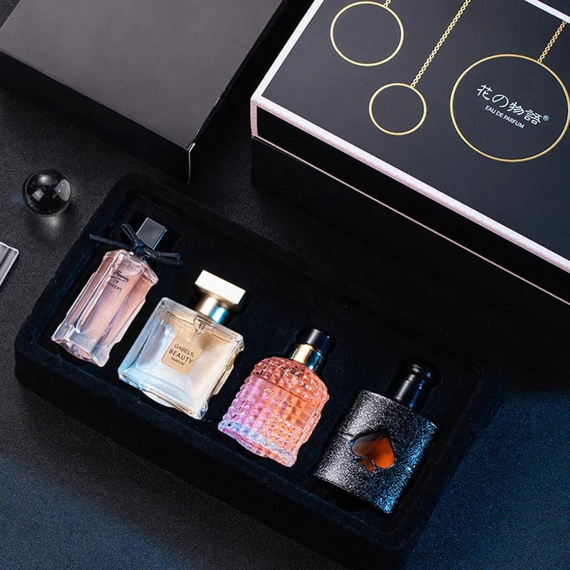 Original Women Perfume 105ml Eau De Parfum Fresh Plant Floral Scent Lasting Fragrance Gift Box Four Piece Set