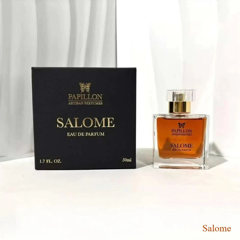 Long Lasting Perfume 50ml for Women Men Leather Suede Fragrance Tobacco Saffron Myrrh Body Spray Woody Smokey Parfum Water Mist
