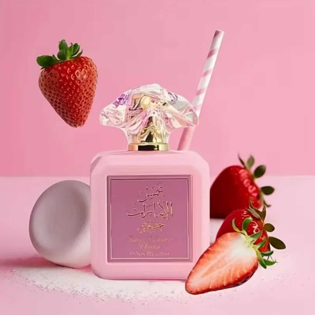 Luxury Pink Blush Shams Al Emarat Khususi Women's Marshmallow Blush Eau De Parfum 100ml 3.4oz A Captivating Romantic