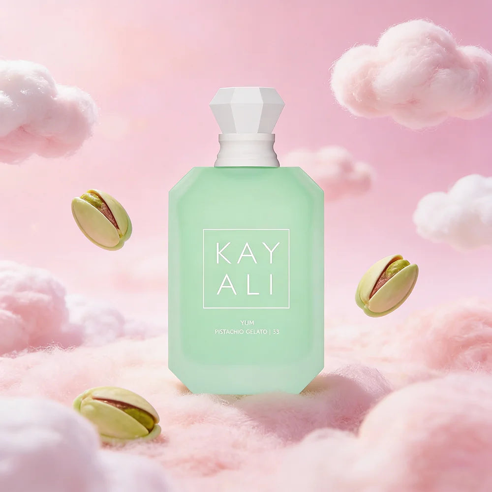KAYALI YUM PISTACHIO GELATO | 33 Eau de Parfum Intense | 3.4 oz / 100 ml Luxury Niche Perfume for Women & Men | Decadent Gourman