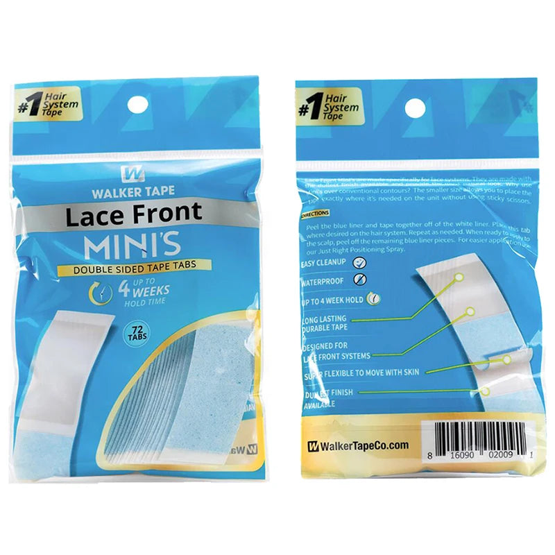walker tape lace front minis  Adhesive Double Side Medical US Walker Tape For Wigs and Toupees hair double  tape