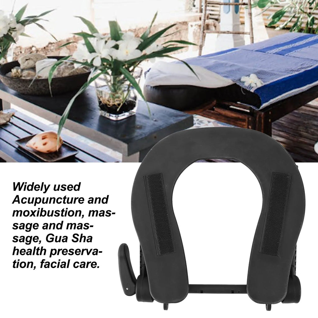 Massage Table Face Cradle Adjustable Decreases Face Pressure Massage Bed Chair Headrest Platform for Beauty Salon