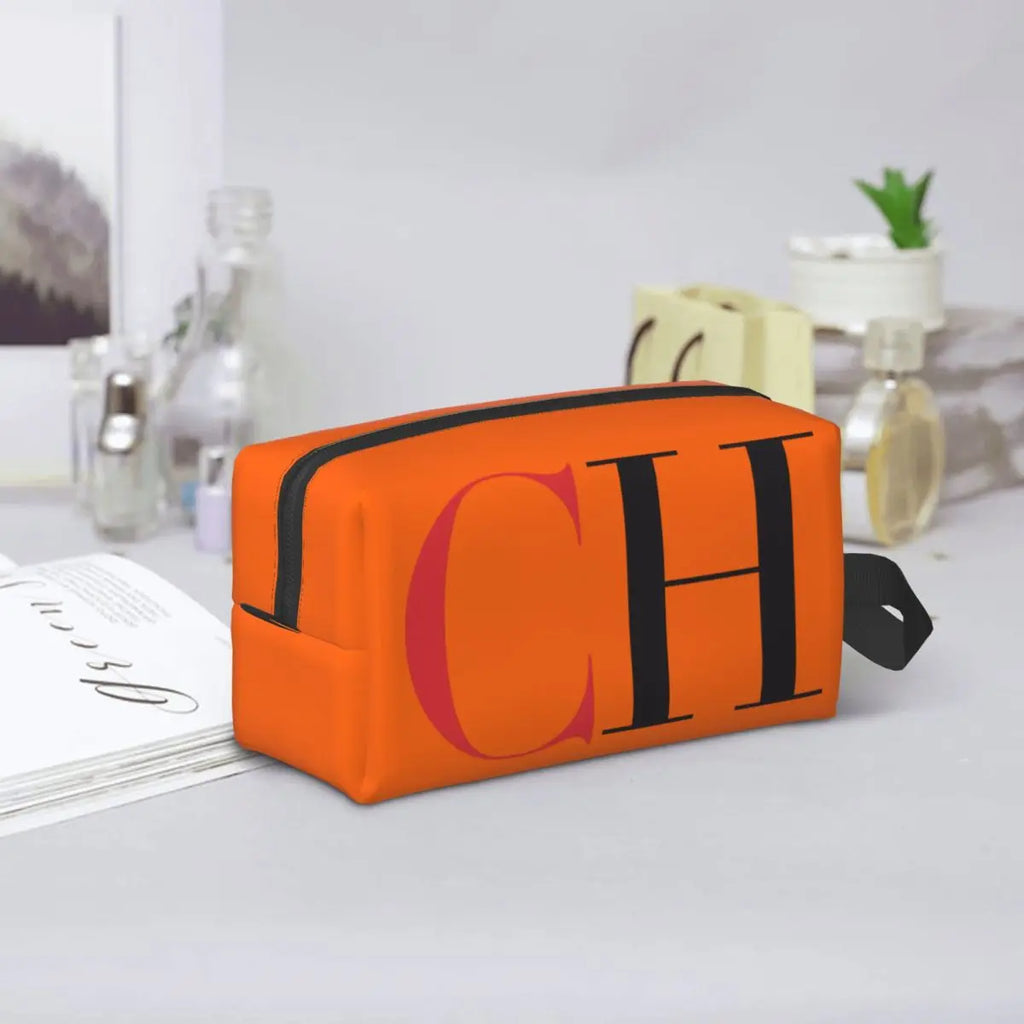 Custom C-carolinas Print Makeup Bag Women Travel Cosmetic Organizer Cute Herreraes Storage Toiletry Bags