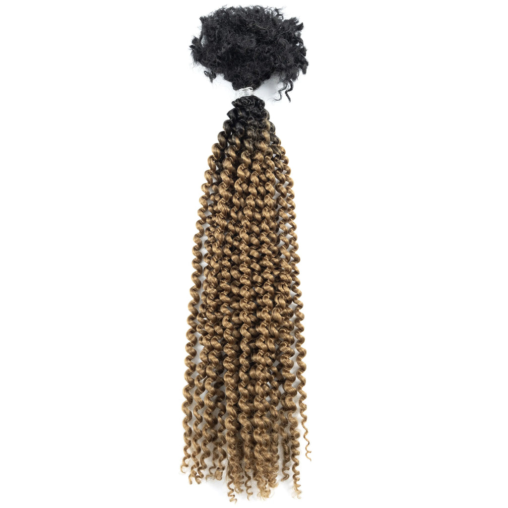 Private Label #T1B-27 Ombre Color Virgin Blend Hair Extensions Artificial Hair Bulk for Black Woman