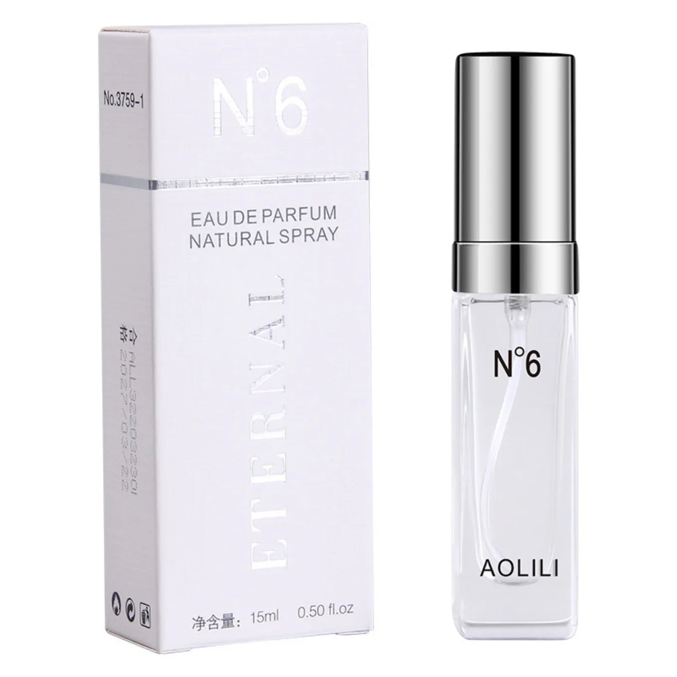 N6 Women Men Unisex Perfume Fresh Floral Long Lasting Light Fragrance Portable Business Cologne Student Gift 15ml man parfum