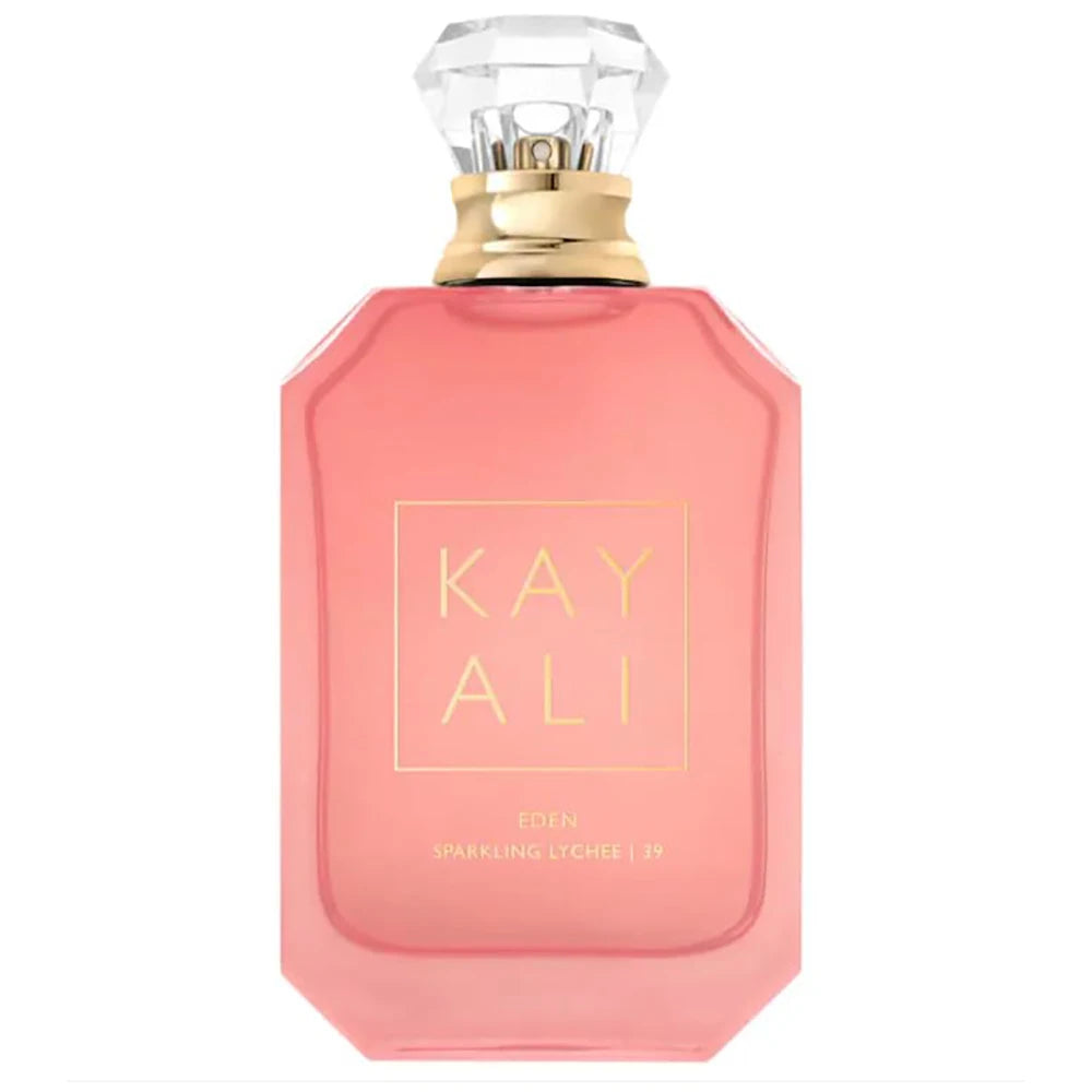 KAYALI EDEN SPARKLING LYCHEE | 39 Eau De Parfum | 3.4 oz / 100 ml Luxury Fruity Floral Perfume for Women & Men | Sparkling Lyche