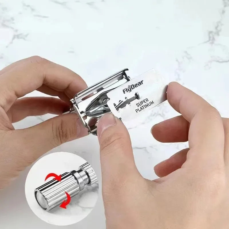 10/20/30Blade For Safety Double Edge Razor Stainless Steel Blades Used For Folding Knife With Shaving & Hair Removal