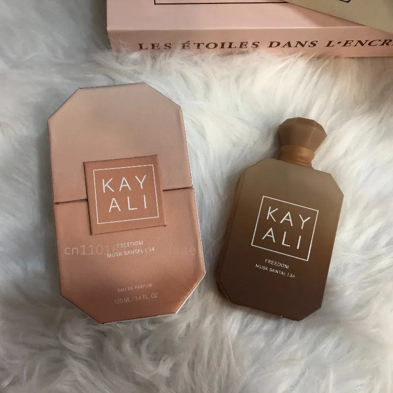 KAYALI Perfume 100ml Long Lasting Elegant Fresh Soft Floral Fruity Natural Luxury Fragrance Collection Freedom Musk Santal 34