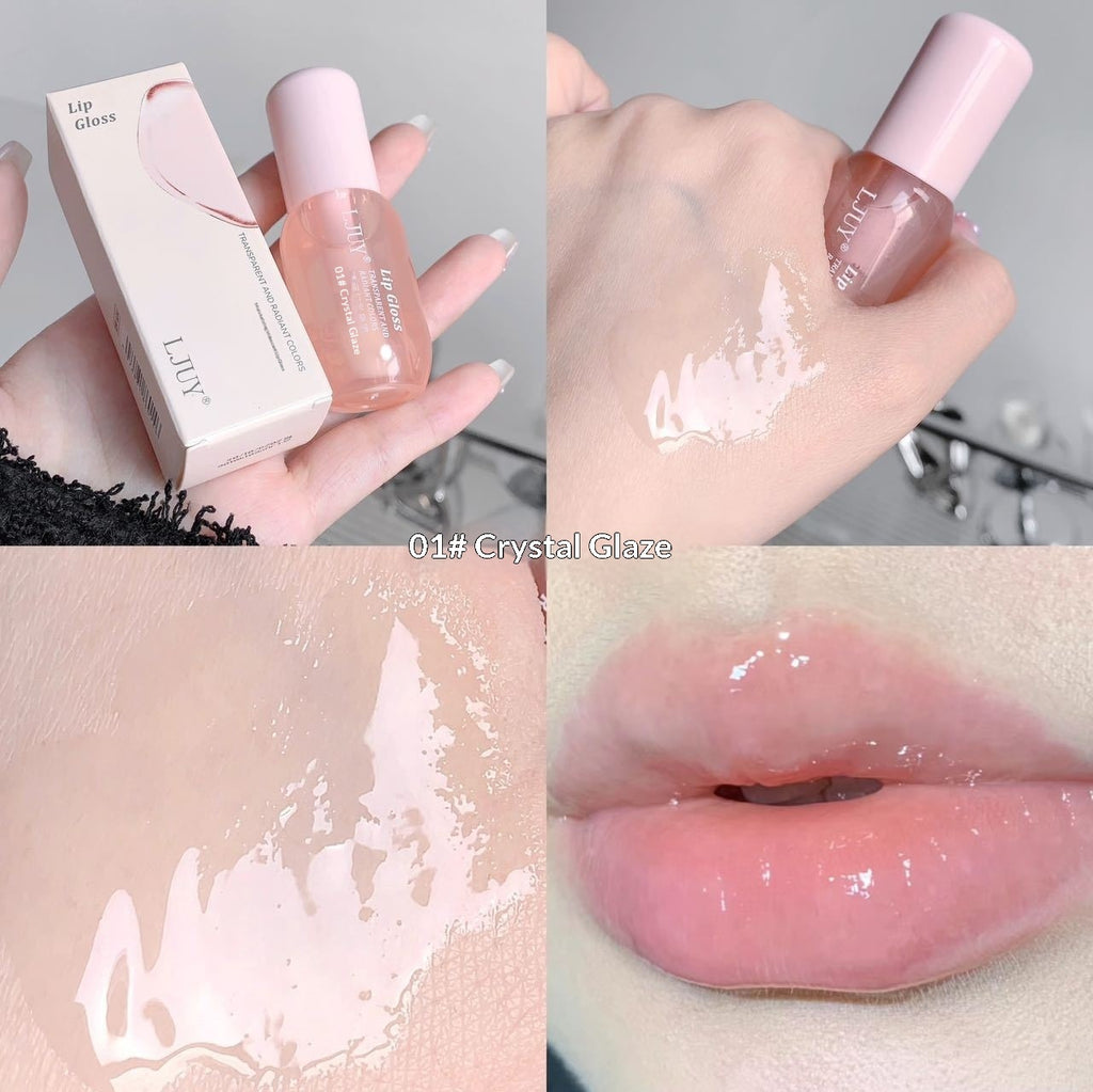 LJUY Lip Oil Translucent And Illusionary Color Lip Gloss Transparent