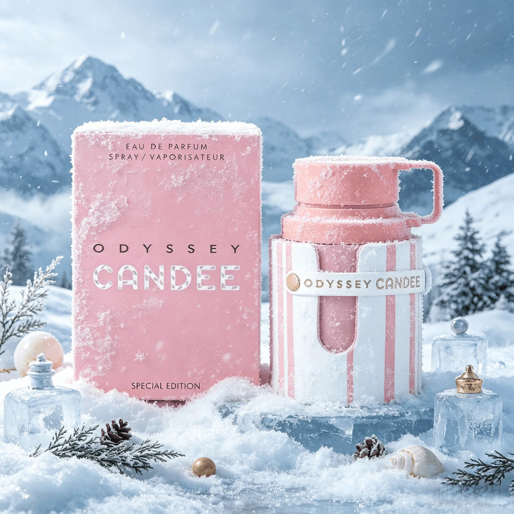 Odyssey Candee 3.4 EDP Spray, Premium Sweet Floral Blend, High Sillage Luxury Fragrance For Modern Women