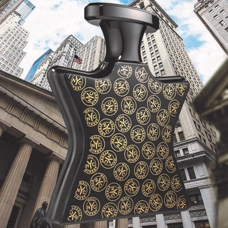 Bond No 9 New York Wall Street Eau de Parfum Spray 3.4 Oz Premium Lasting Fresh Aromatic Aquatic Unisex Pheromones Perfume 100ML
