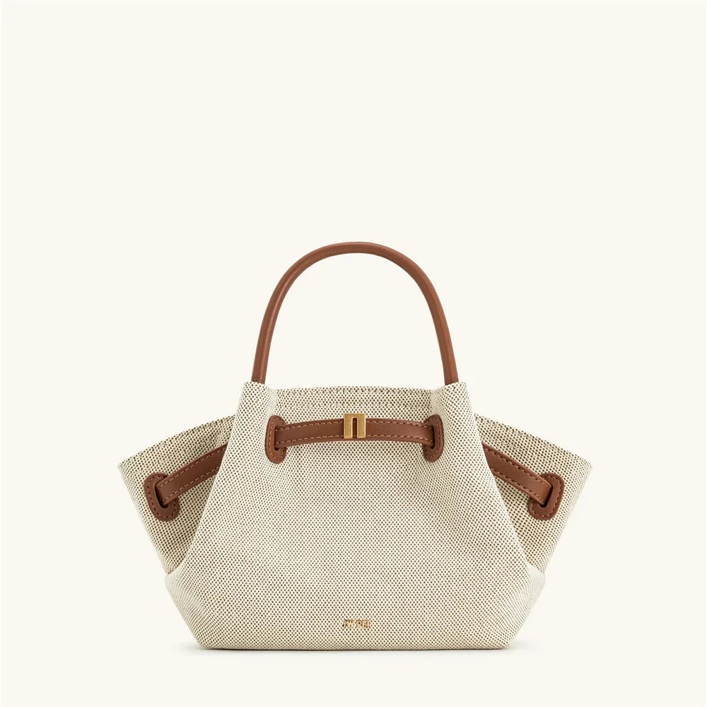JW PEI Women's Dumpling Bag Large Capacity Tote Handbag, Trendy Shoulder Bag Light Luxury Soft Leather Casual Daily Crossbody