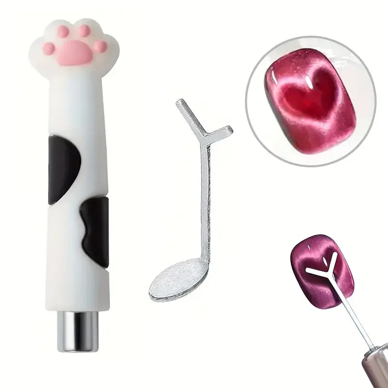 Strong Magnetic 3D Cat Eye Painting Nails Art Design Cat Eye UV Gel For Magnet Pen Nails Art Design Glitter Effect Manicure Tool