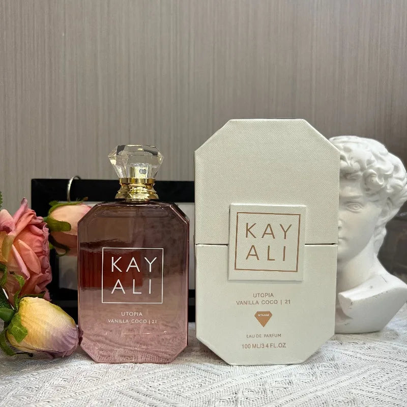 Kayali Perfume Unisex Parfum 100ml Long Lasting Floral Fruity Vanilla Candy Rock Sugar The Wedding Silk Santal Sweet Diamond 81