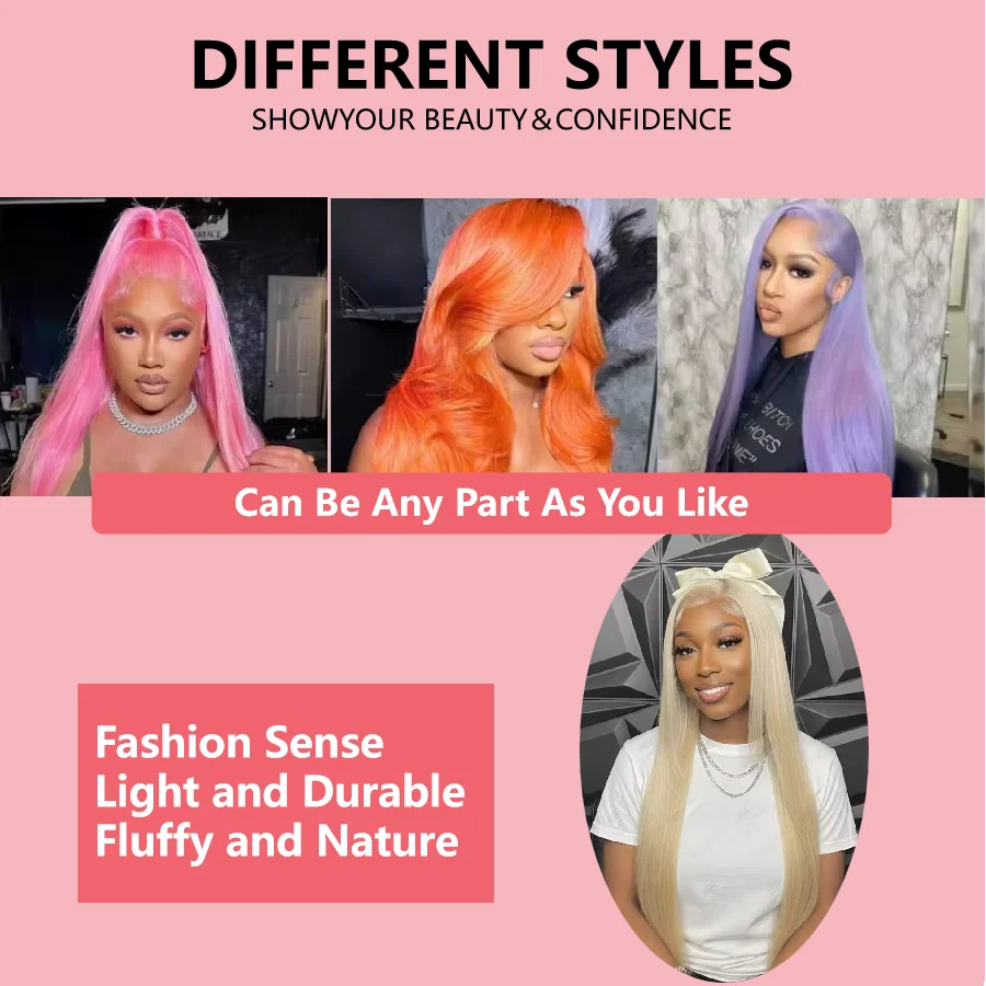 613 Blonde Lace Front Wig Human Hair 13X6 Hd Lace Frontal Wig Straight Lace Front Wigs Human Hair 13X4 Lace Front Human Hair Wig