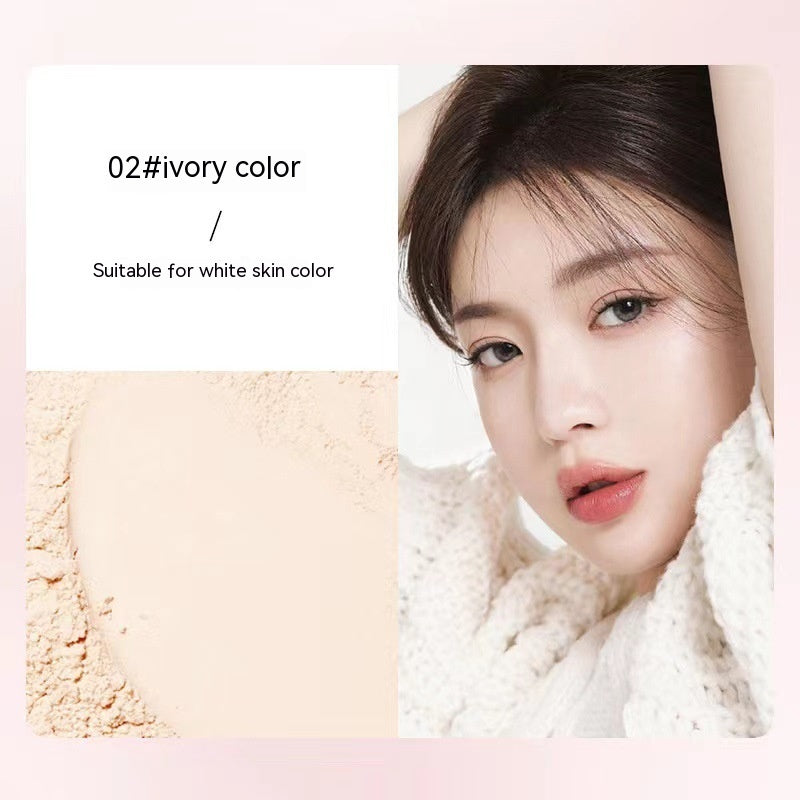 Light Feather Soft Fog Finishing Face Powder Concealer