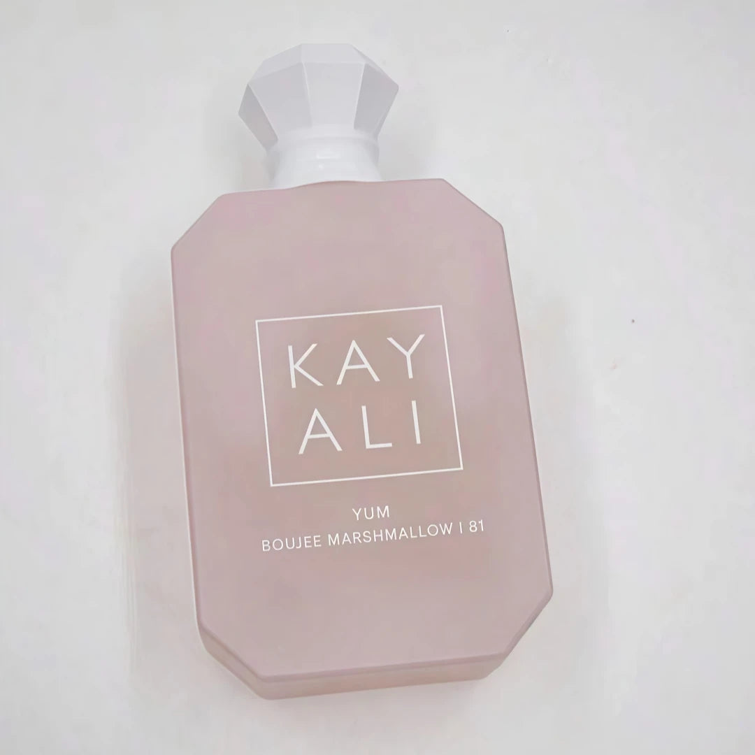 KayAli Yum Boujee Marshmallow 81 Eau De Parfum for Women Soft Pink Bottle Sweet Scent Women's Fragrance