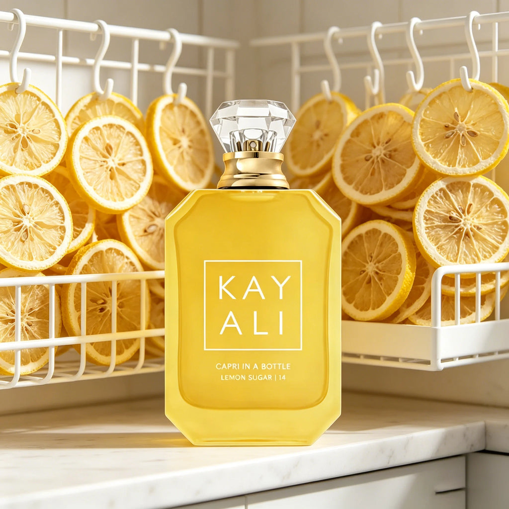 Capri in a Bottle Lemon Sugar | 14 Eau de Parfum KAYALI Fragrances For Women Floral Fruity Gourmand Scent Women's Perfume 3.4 Oz
