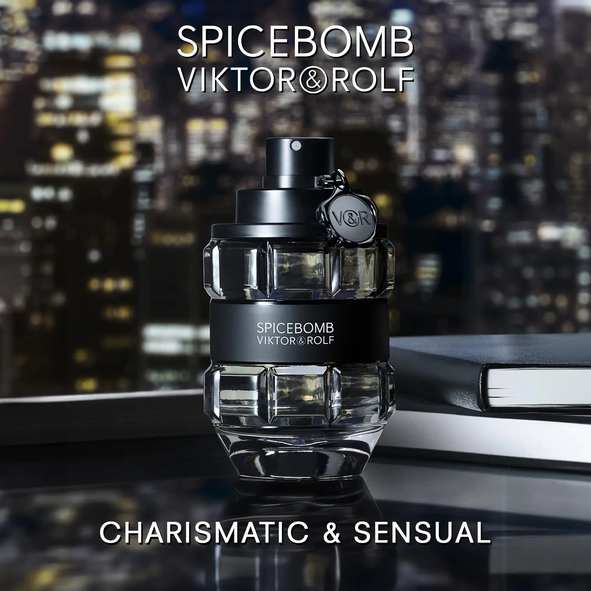 Viktor&Rolf Spicebomb Eau De Toilette Woody & Spicy Cologne for Men - with Notes of Citrus & Tobacco 90ML Cologne Persistence