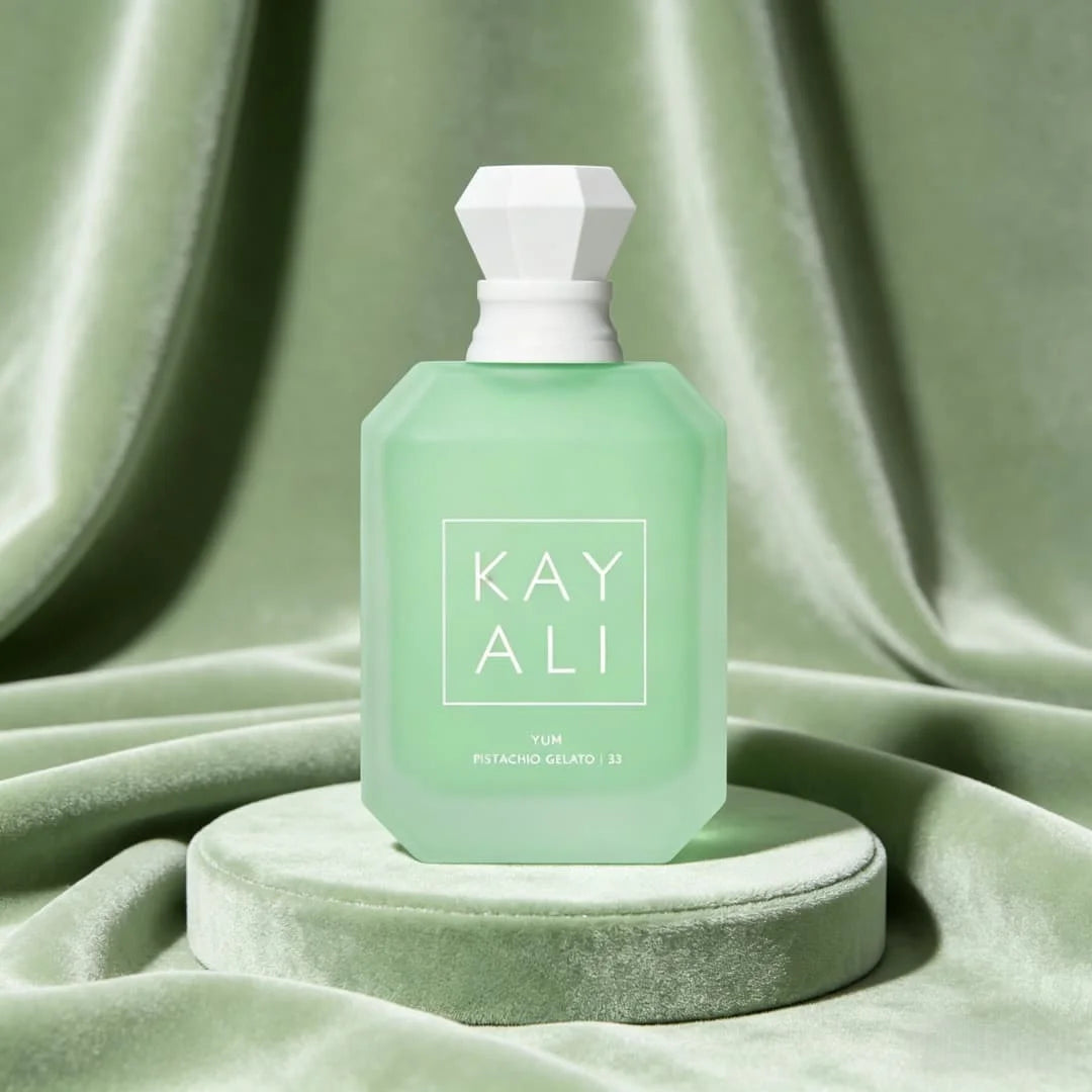 Kayali Yum Pistachio Gelato ，33: Creamy Nutty Scent with a Cozy, Playful Vibe