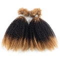 Factory Price High Quality African Hair Braiding 27-1B-27 Human Hair Kinky Twist Micro Twist Extension with Human Hair