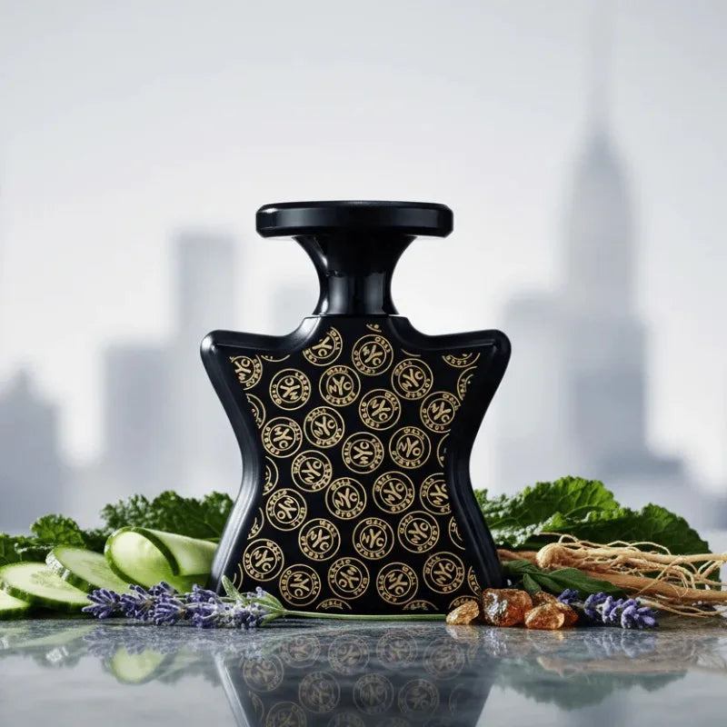 Bond No 9 New York Wall Street Eau de Parfum Spray 3.4 Oz Premium Lasting Fresh Aromatic Aquatic Unisex Pheromones Perfume 100ML