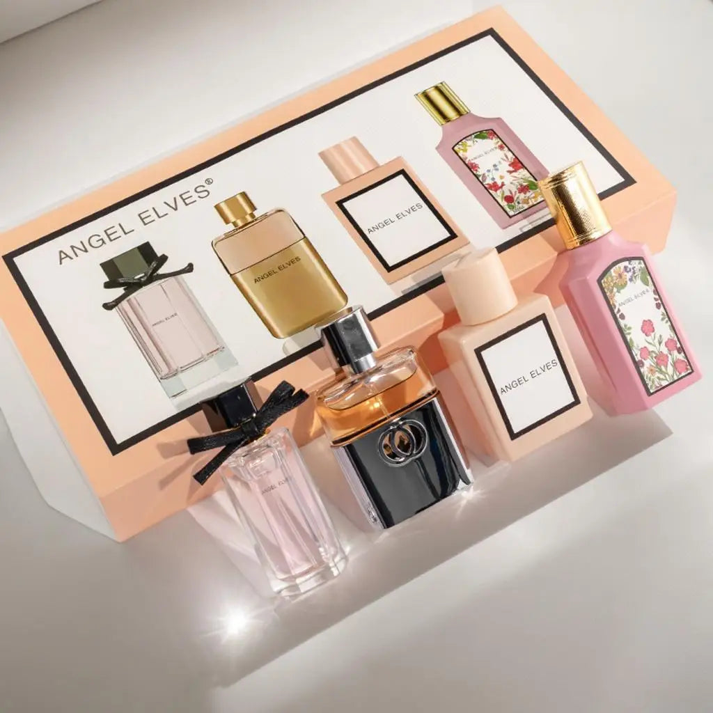 Women's Floral Eau De Toilette Perfume For Ladies Long Lasting Fresh Scent Daily Party Gift 4Pcs 100ml Gift Set