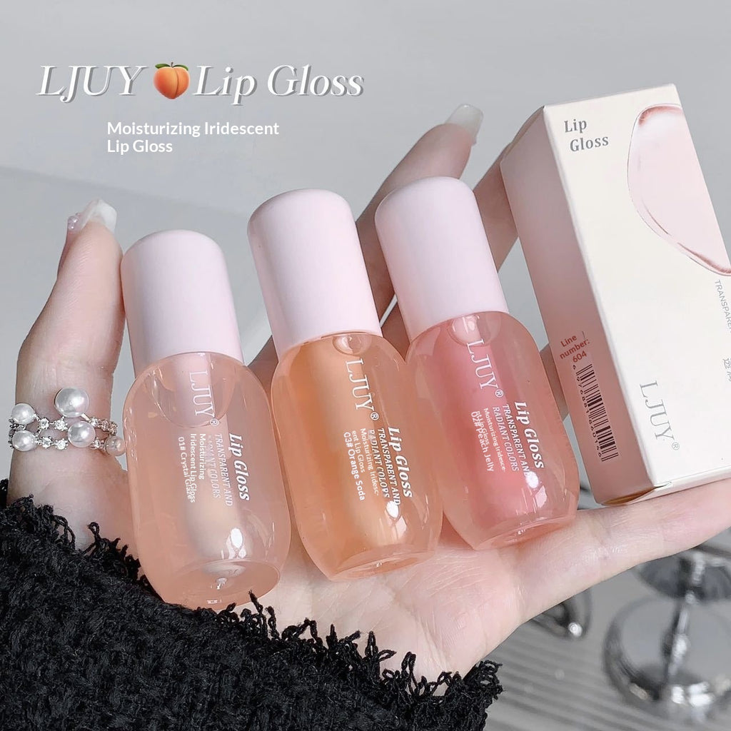 LJUY Lip Oil Translucent And Illusionary Color Lip Gloss Transparent
