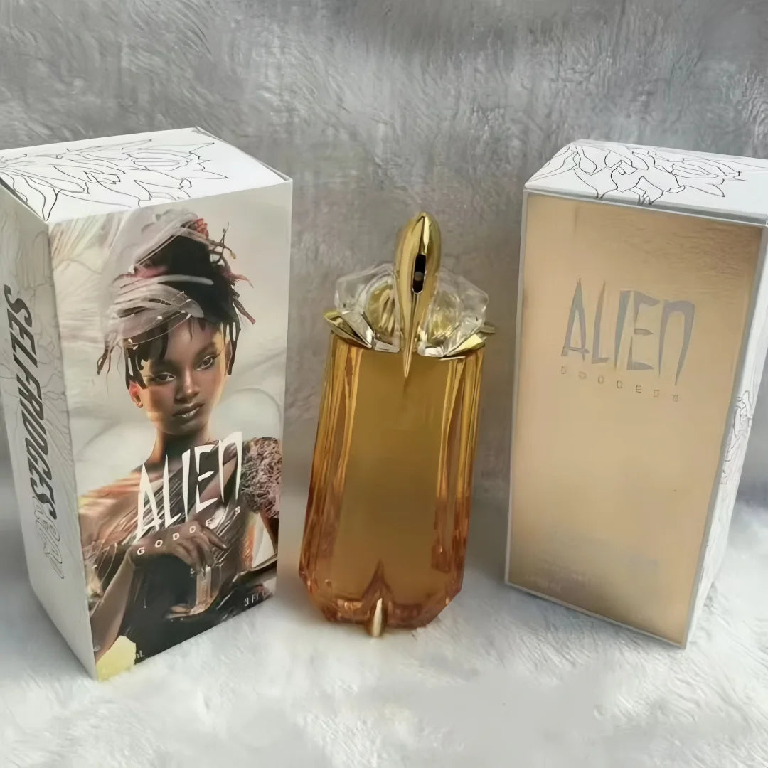 Thierry Mugler Alien Unisex Concentrated Perfume Fresh and Classic 90ml vanilla, floral, amber, musk long-lasting perfume