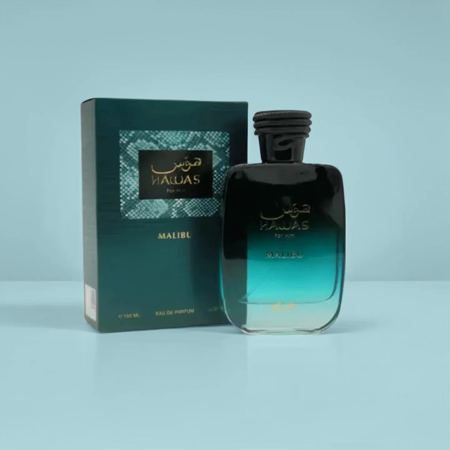 Rasasi Hawas Malibu Men's EDP Spray 3.38 Oz Edp Spray Perfume Fragrance for Men