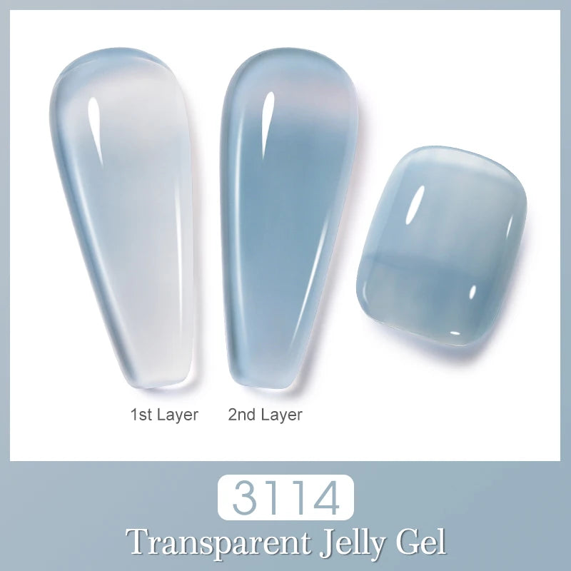 Clou Beaute 15ml Red Color Gel Polish Vernis Semi Permanent UV Varnish Gel Nail Polish Hema TPO Free Nails Art Manicure TOP BASE